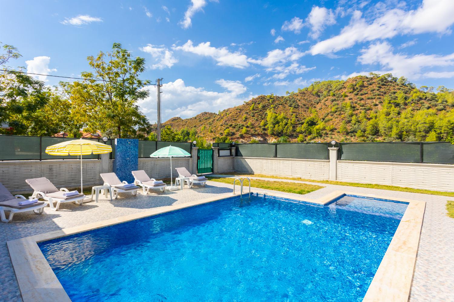 Private pool and terrace