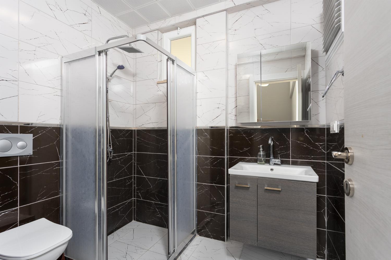 Family bathroom with shower