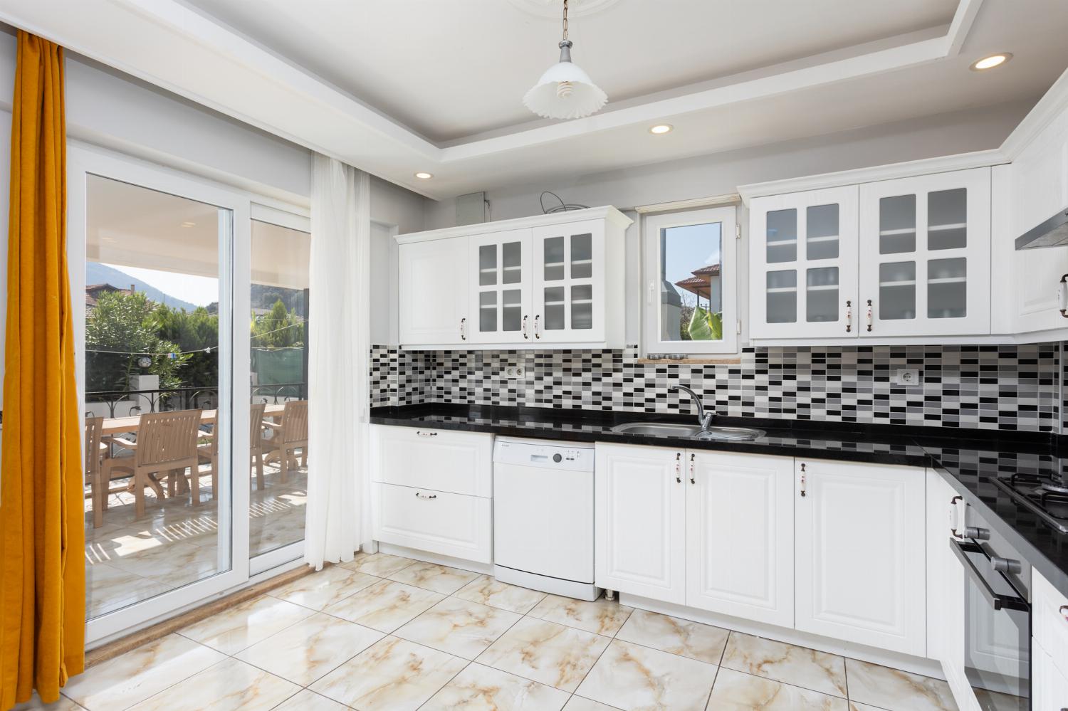 Equipped kitchen