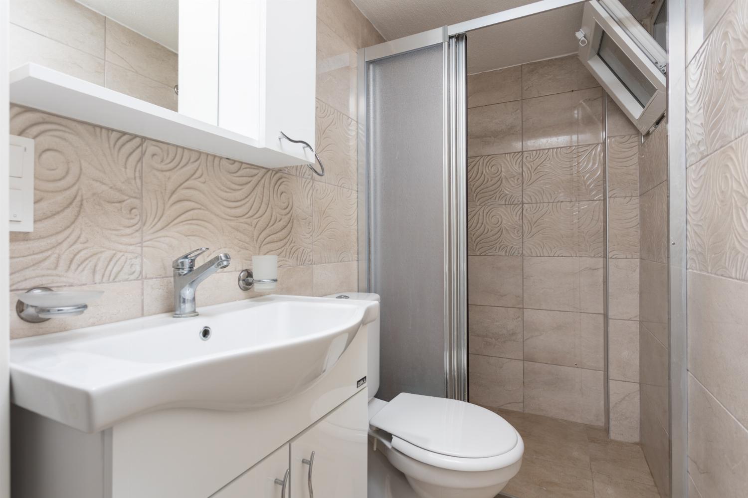 Family bathroom with shower