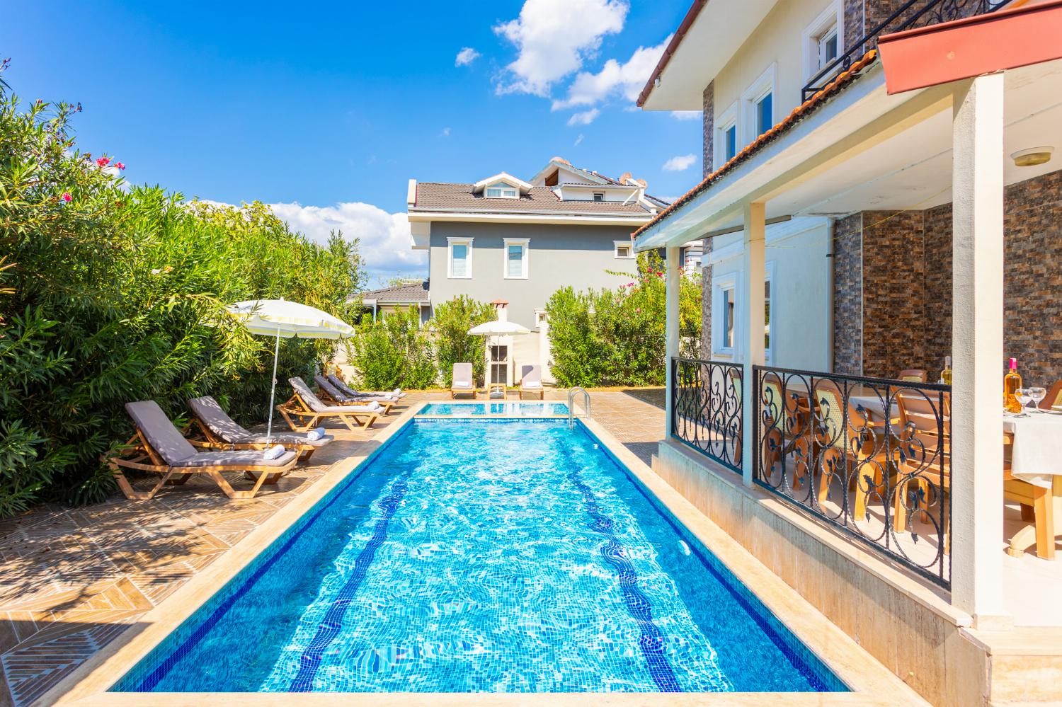 Private pool and terrace