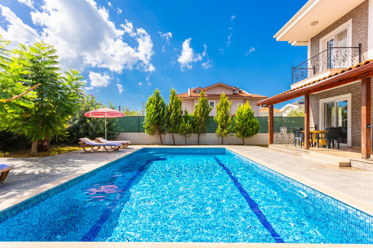 Private pool and terrace 