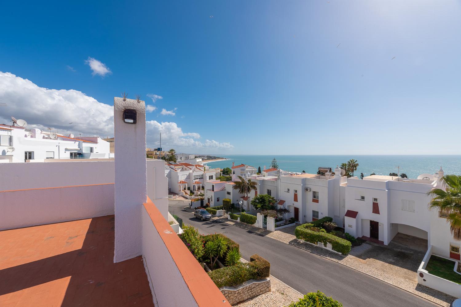 Roof terrace with a panoramic sea view