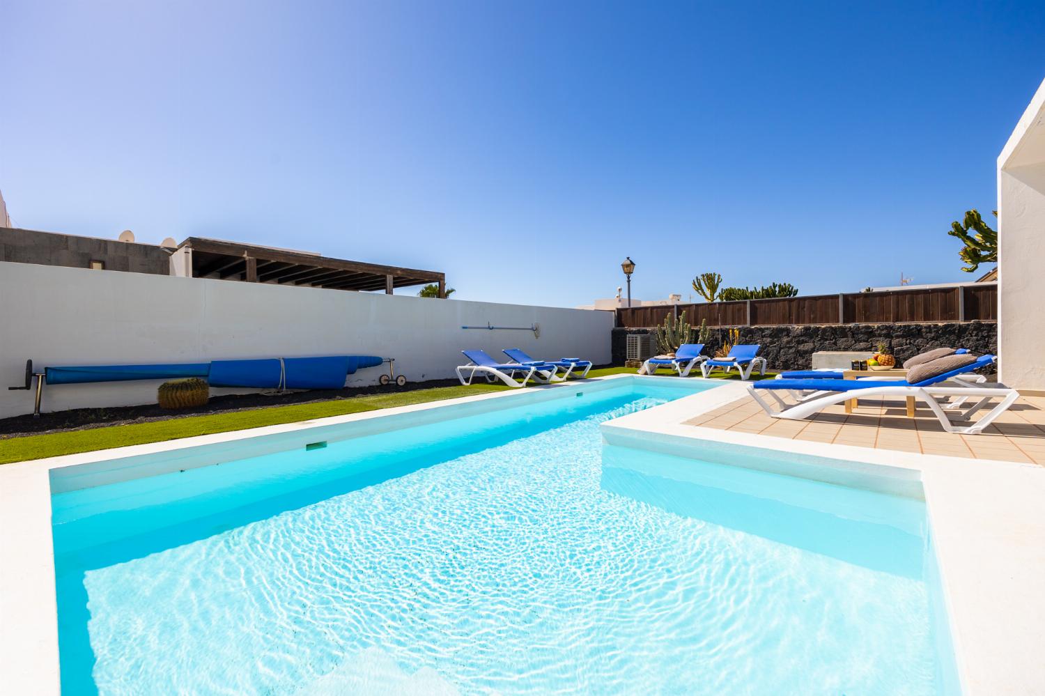 Private pool and terrace