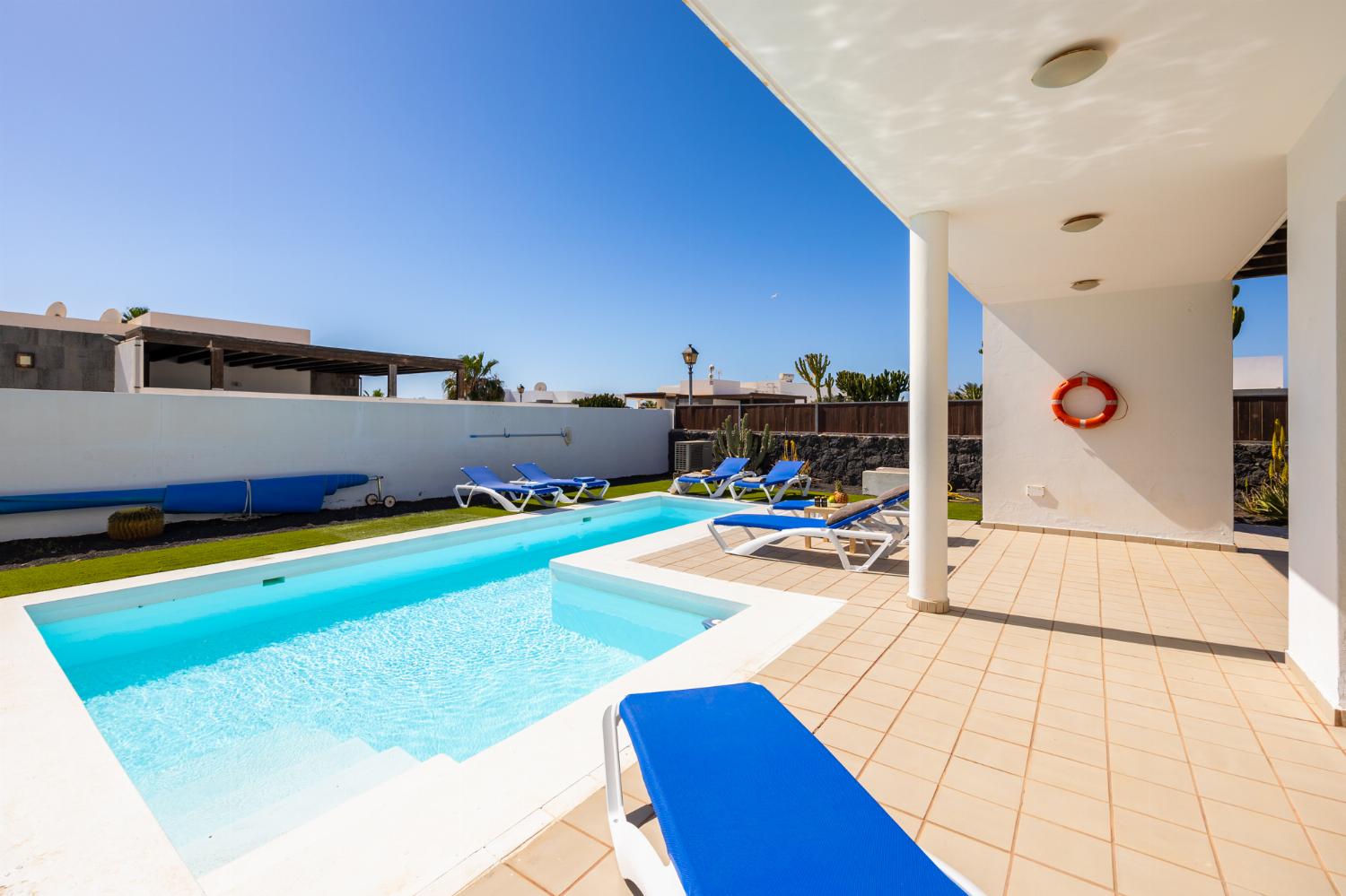 Private pool and terrace