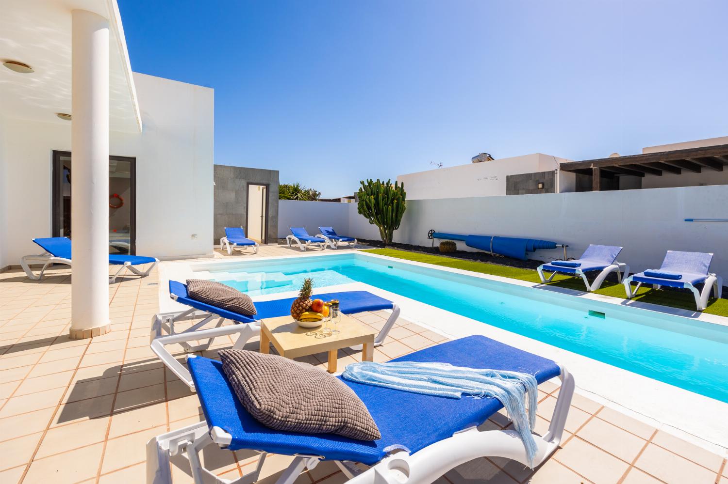Private pool and terrace
