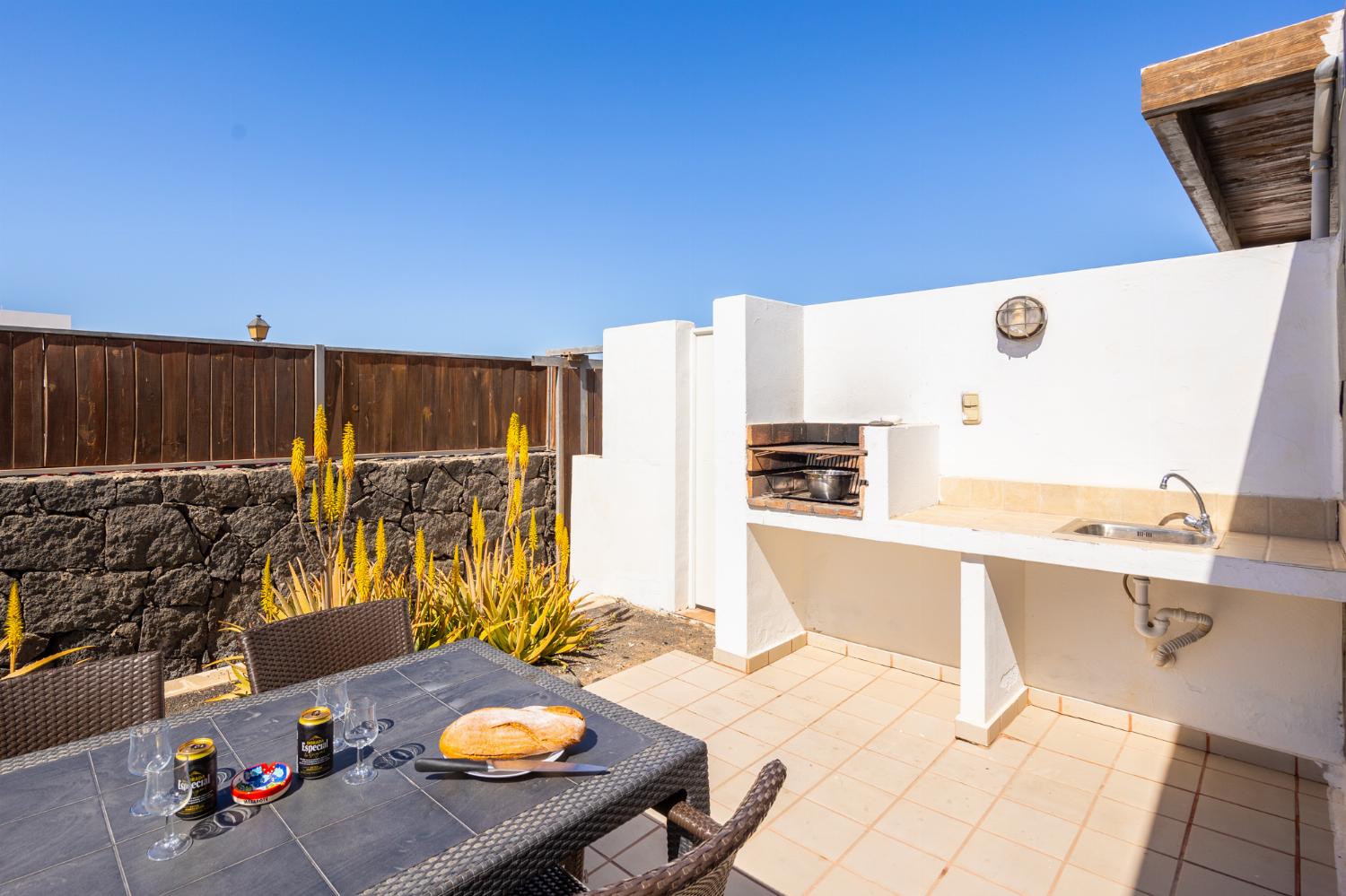 Terrace area with BBQ