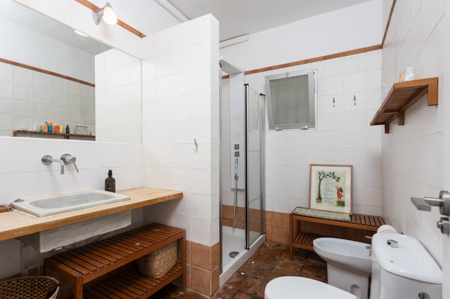 Family bathroom with shower