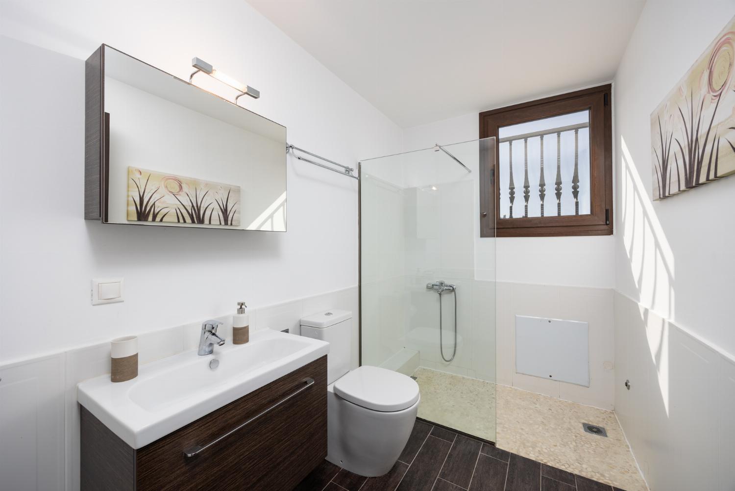 Family bathroom with shower