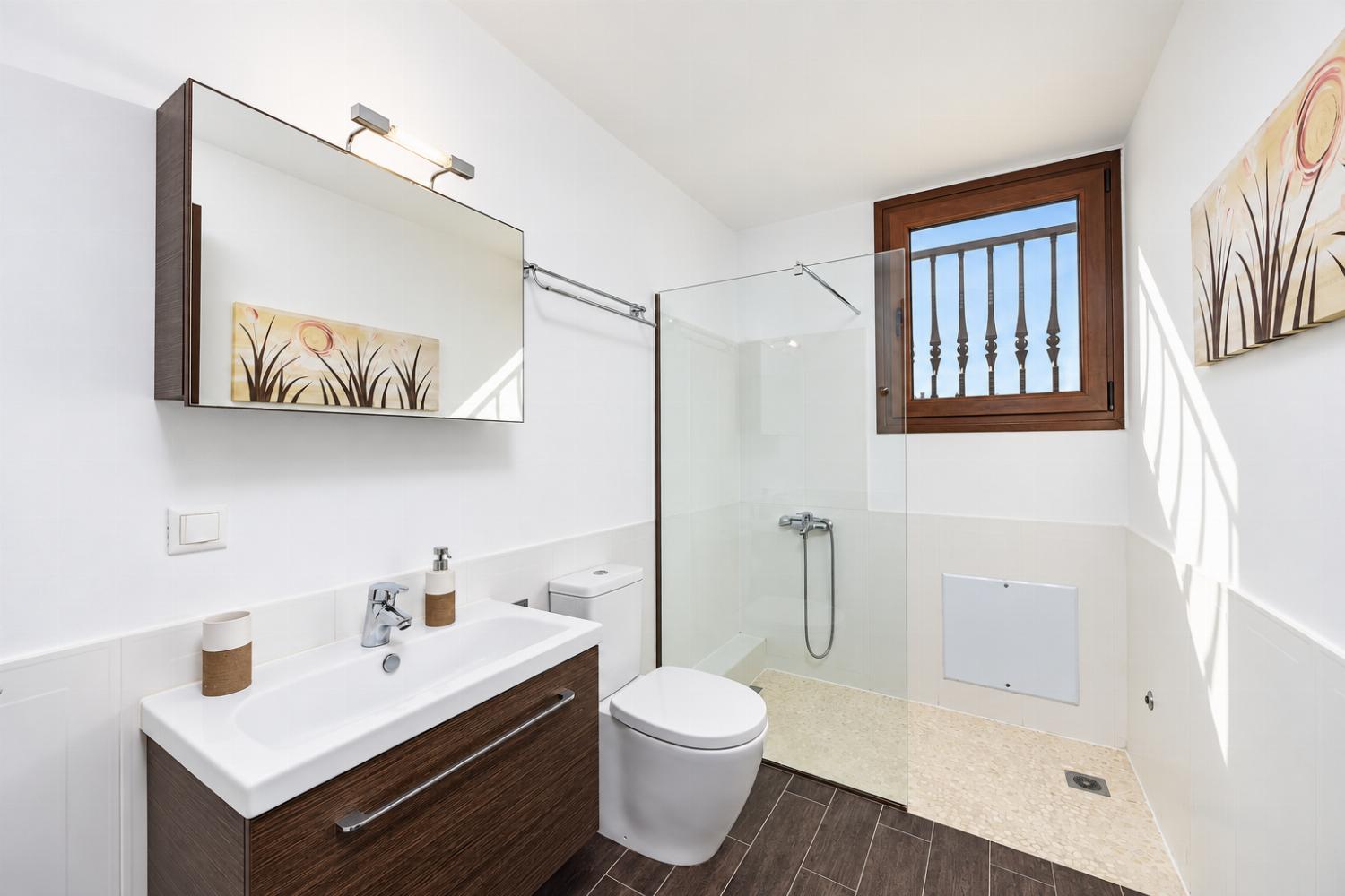 Family bathroom with shower
