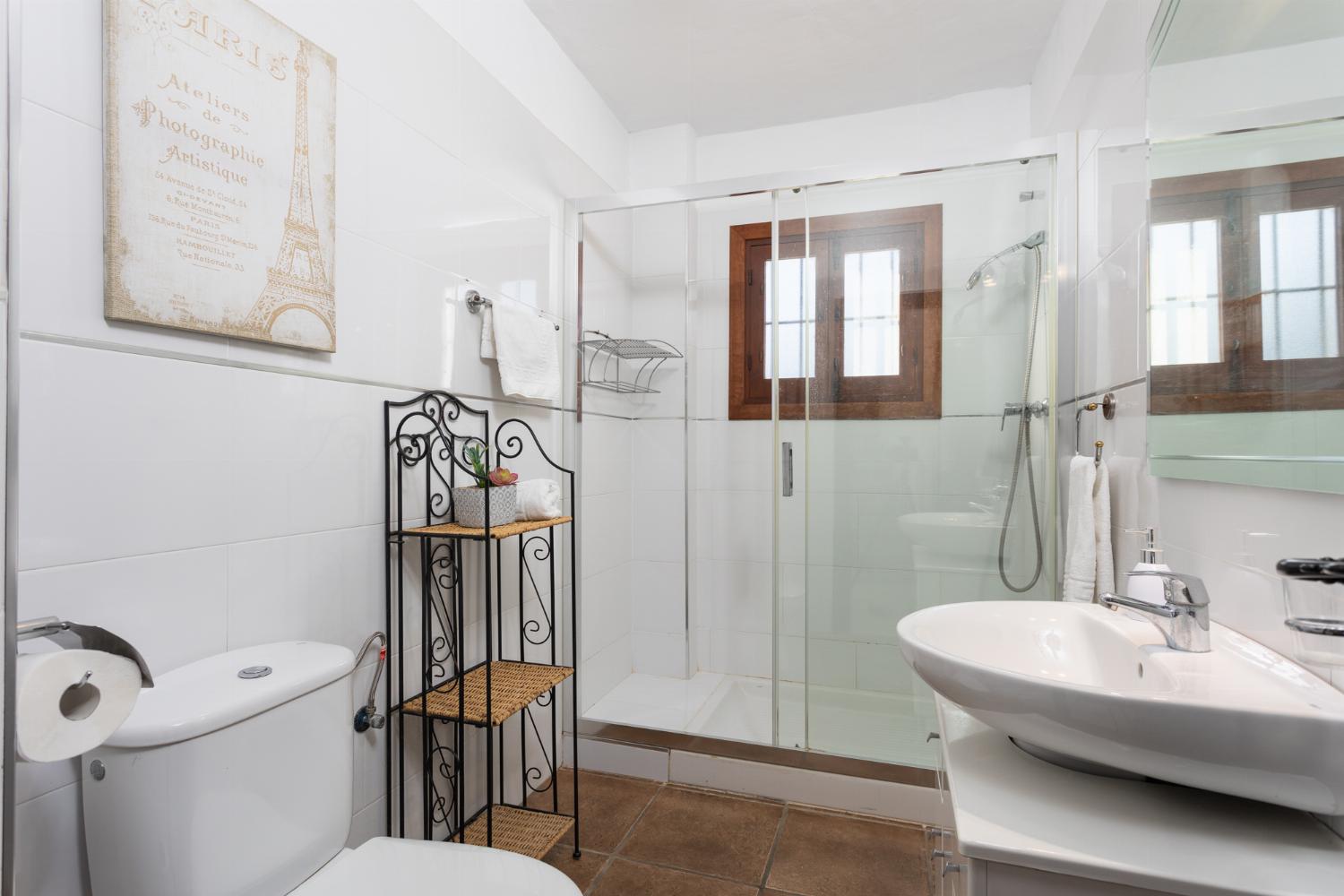 Family bathroom with shower