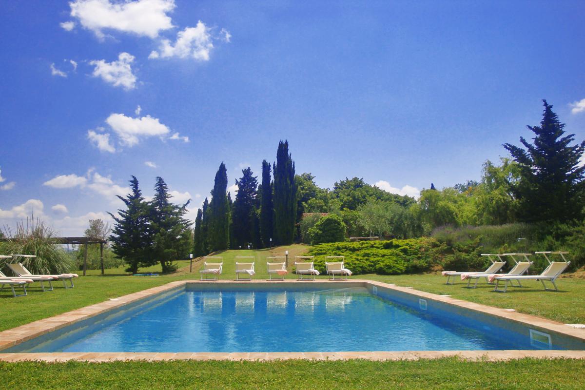 Private pool and terrace