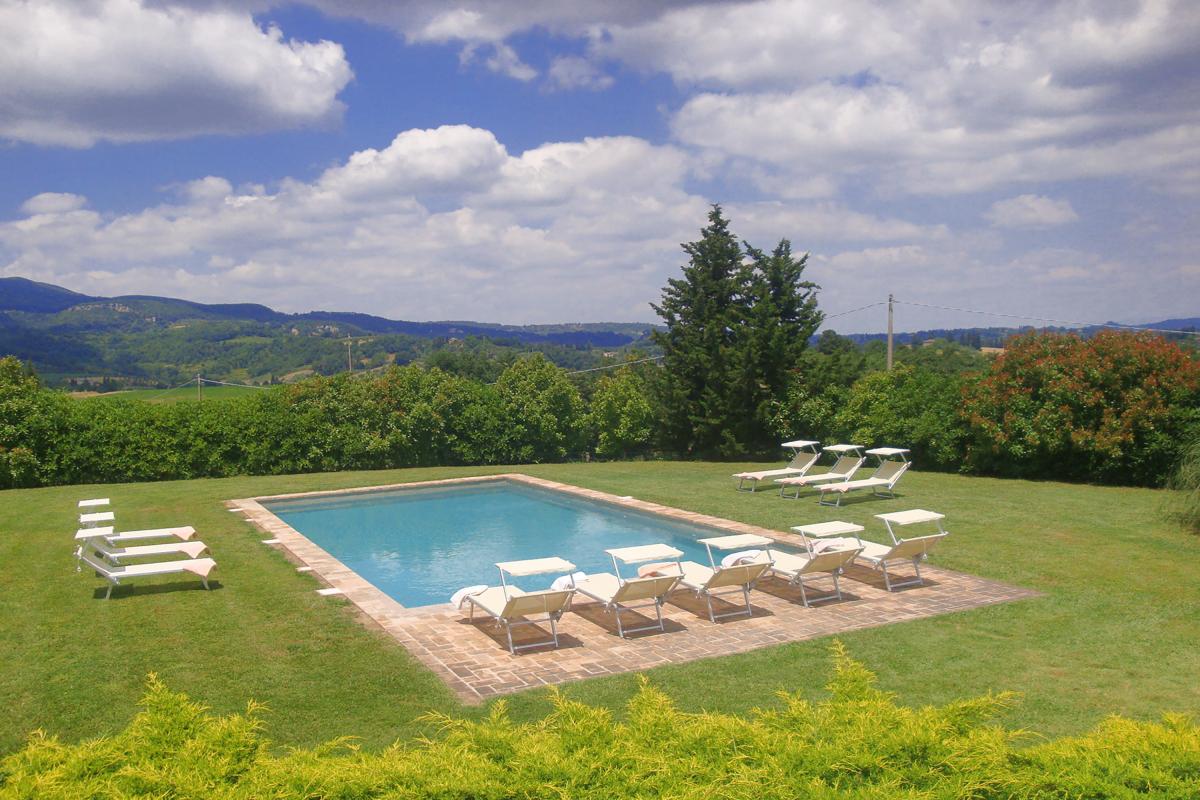 Private pool and terrace