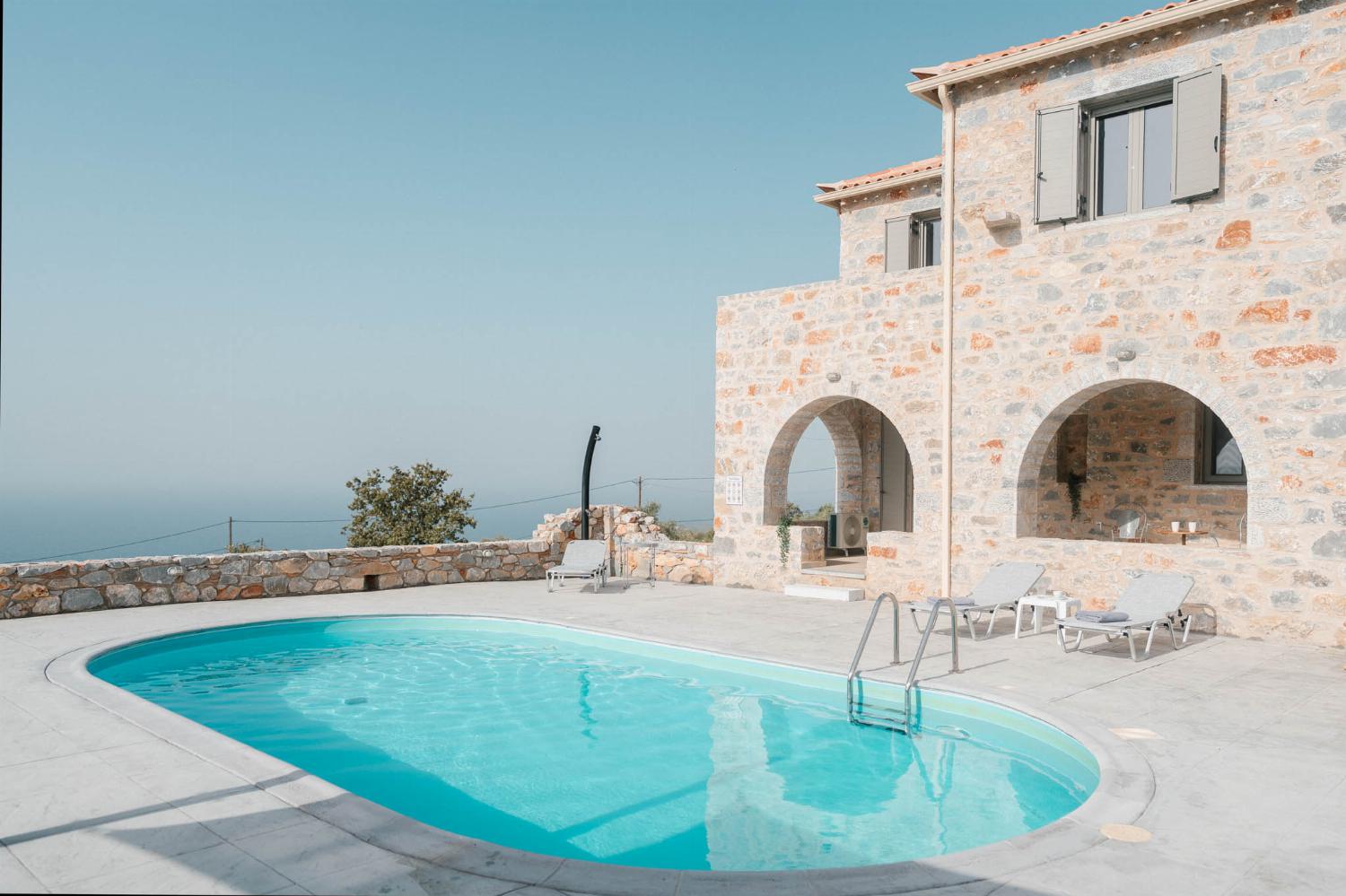 Private pool and terrace