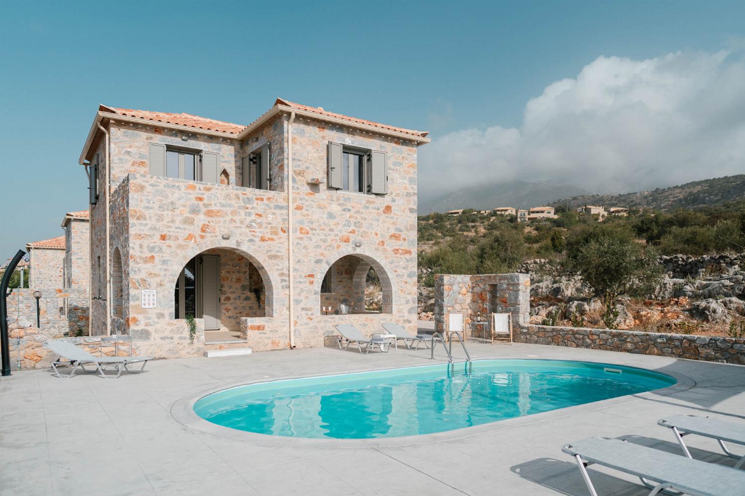,Beautiful villa with private pool and terrace