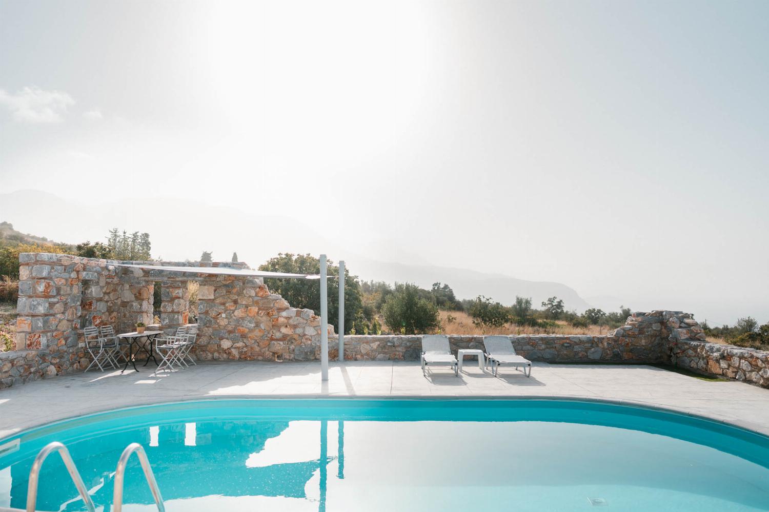 Private pool and terrace