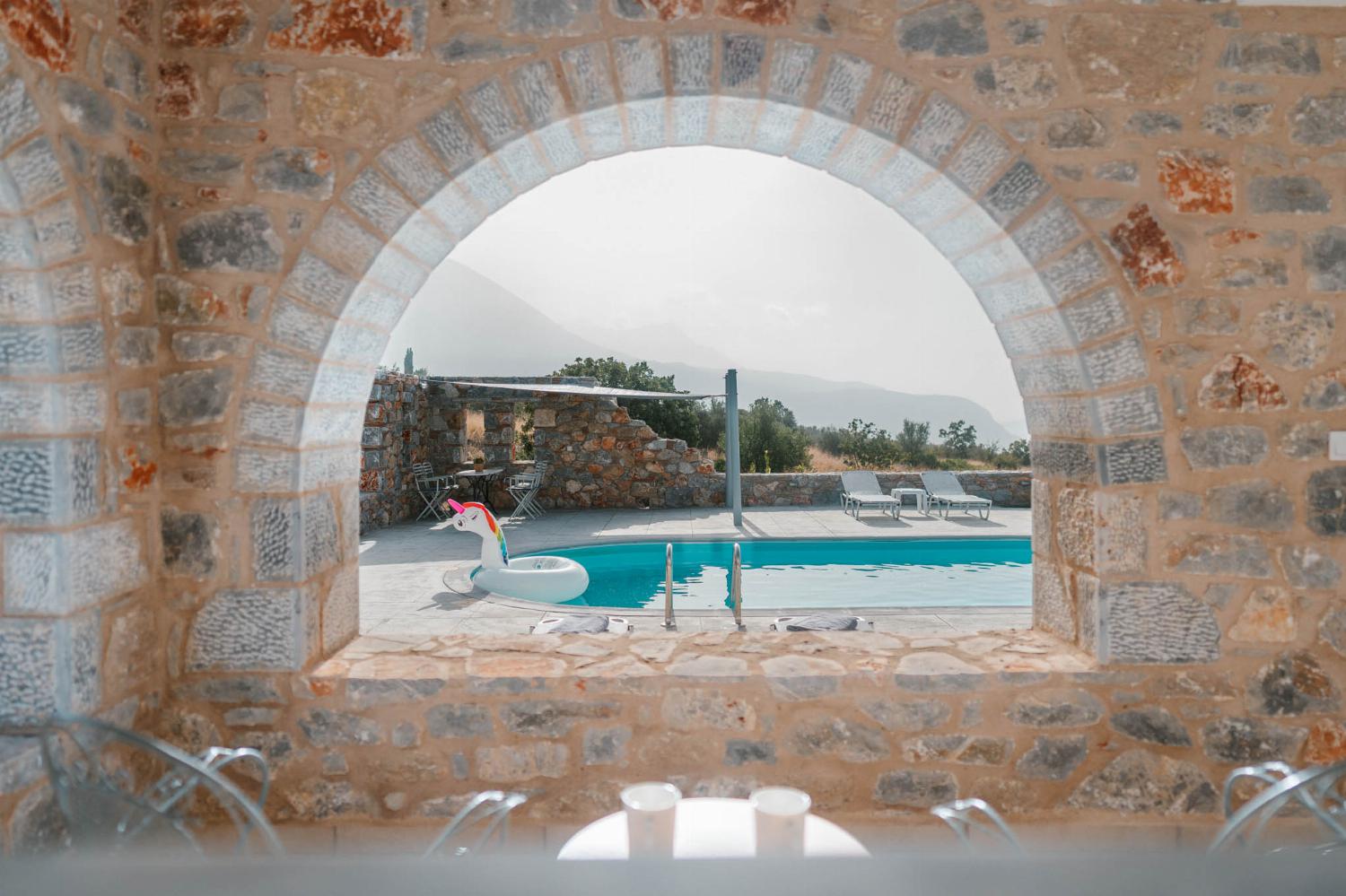 Private pool and terrace