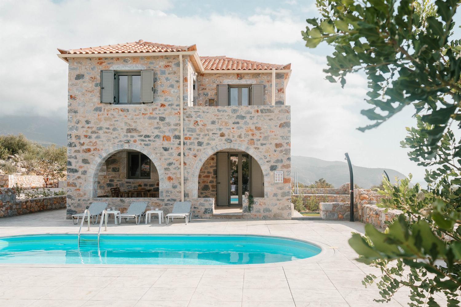 ,Beautiful villa with private pool and terrace