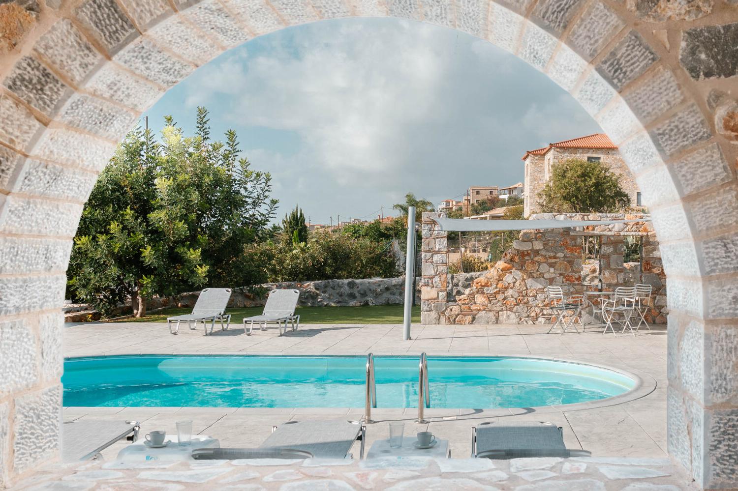 Private pool and terrace