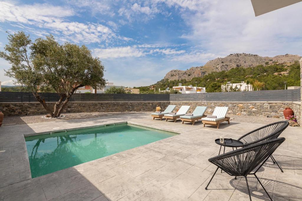 ,Private pool and terrace