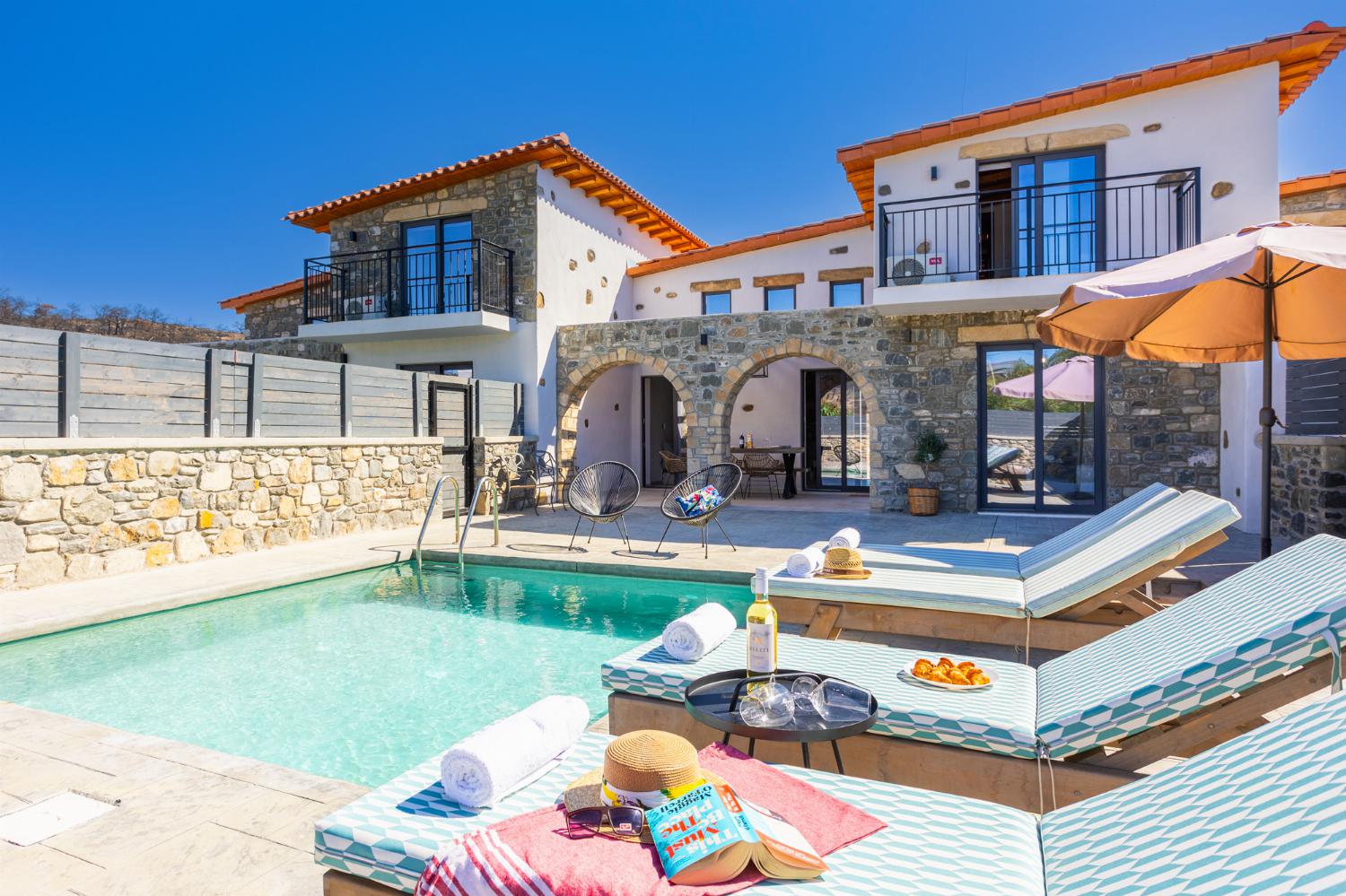 ,Beautiful villa with private pool and terrace