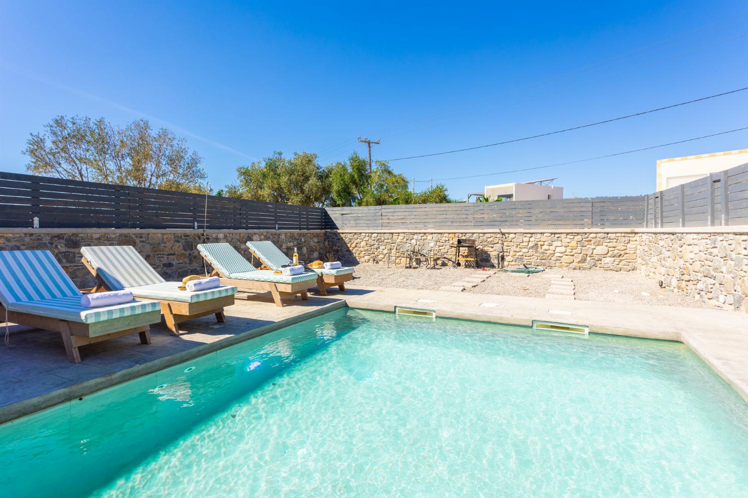 Private pool and terrace