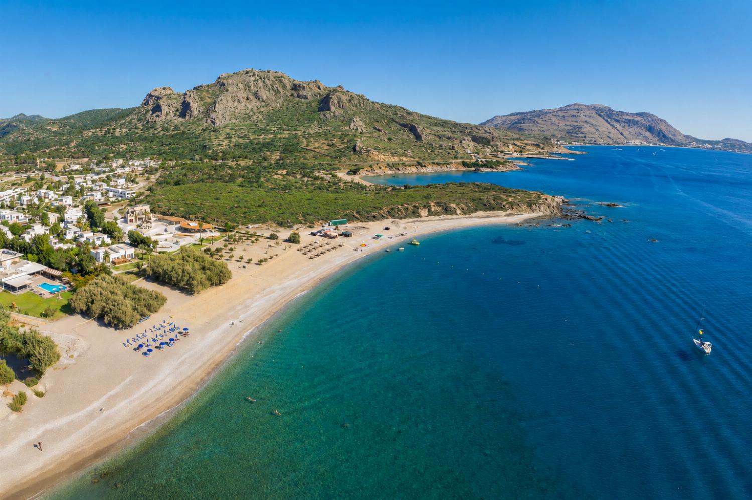 Lindias beach - a short walk from La Casa di Pietre 2