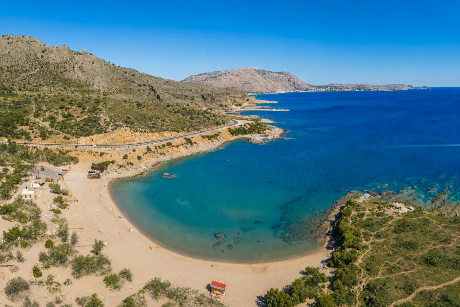 Glistra beach - a short walk from La Casa di Pietre 2