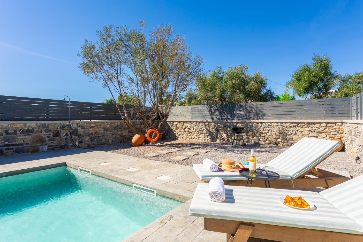 Private pool and terrace