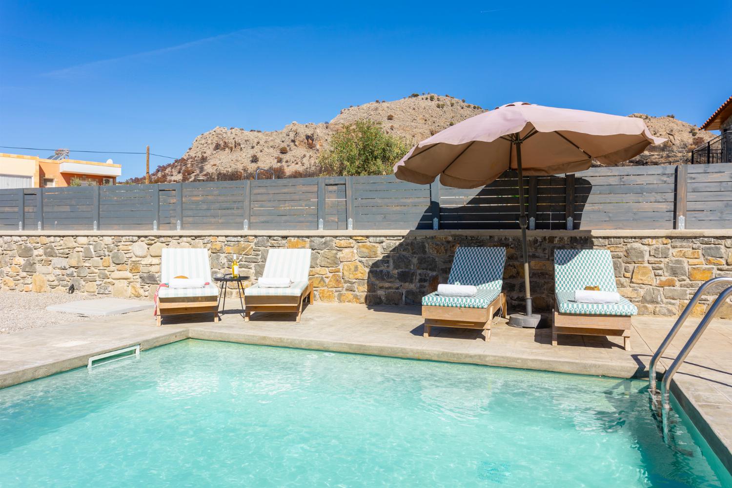 Private pool and terrace