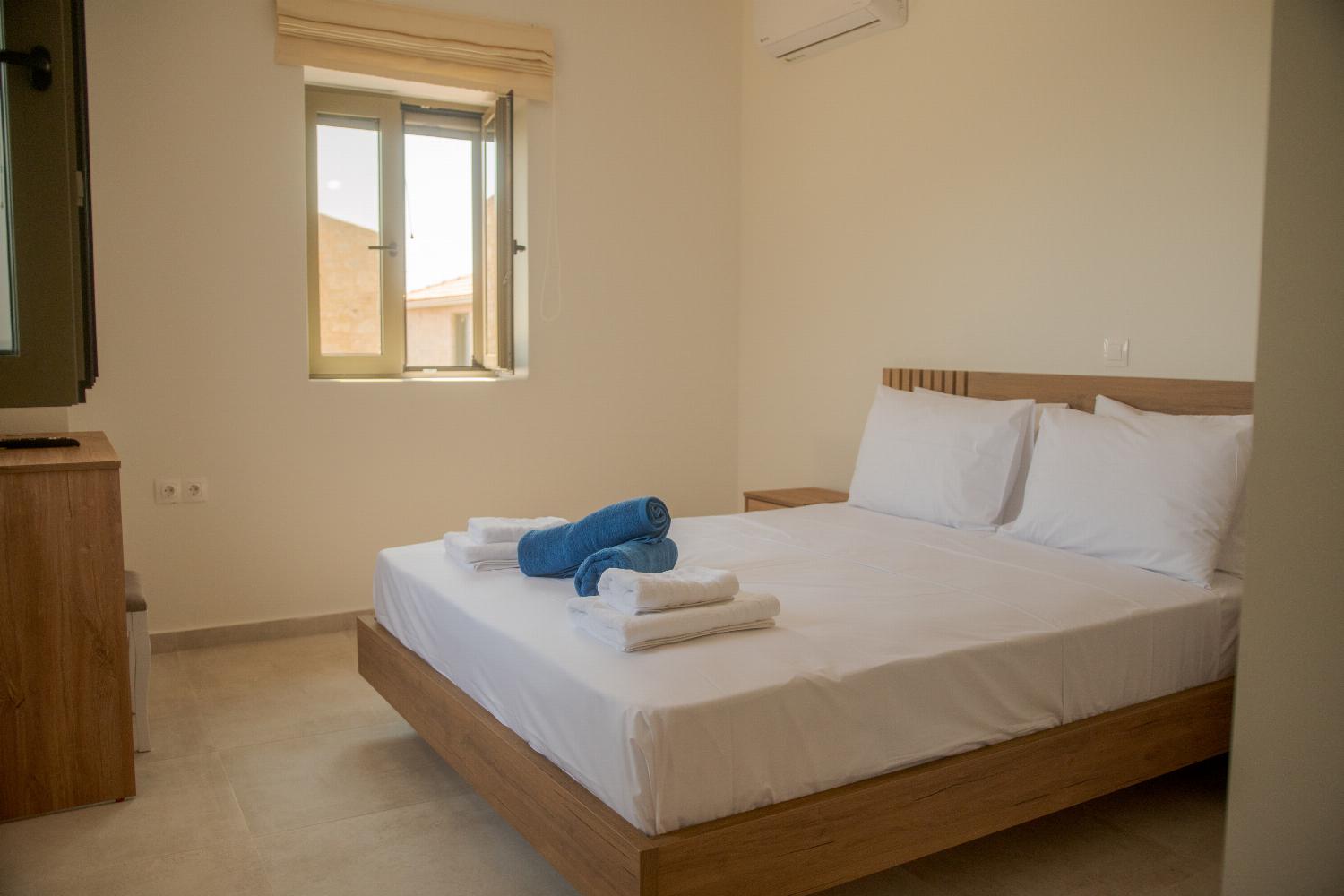 Double bedroom with A/C and TV