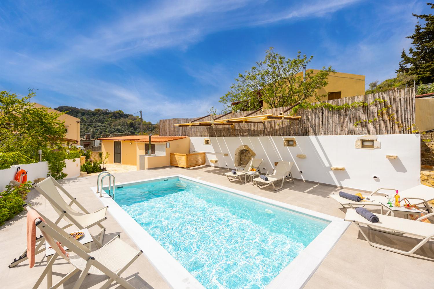 Private pool and terrace