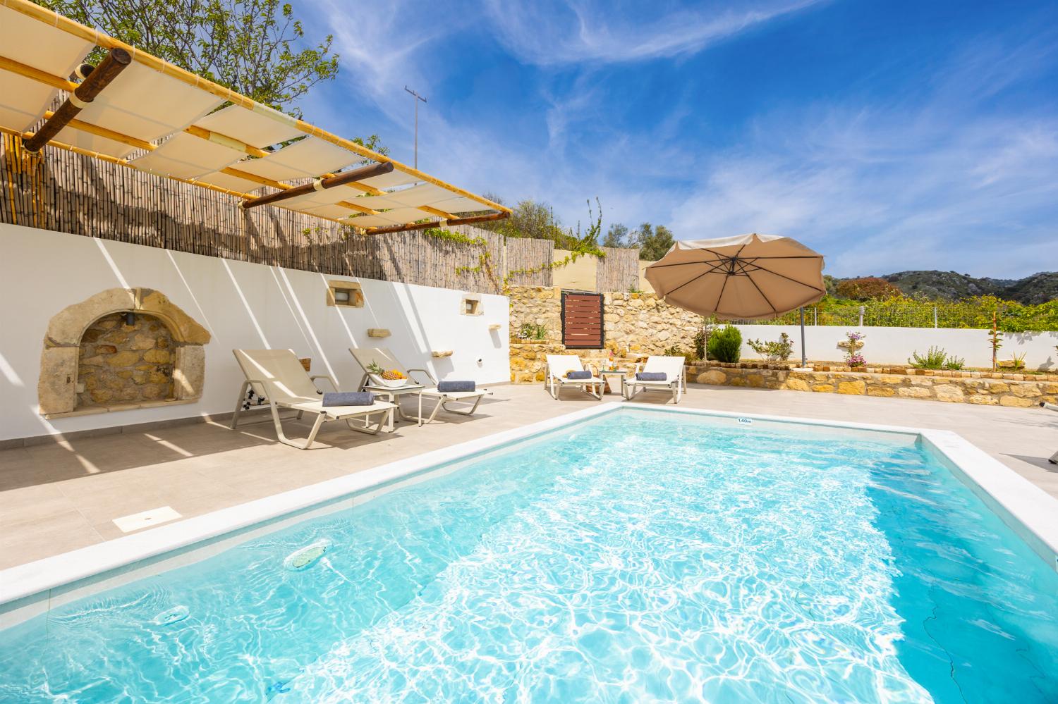 Private pool and terrace