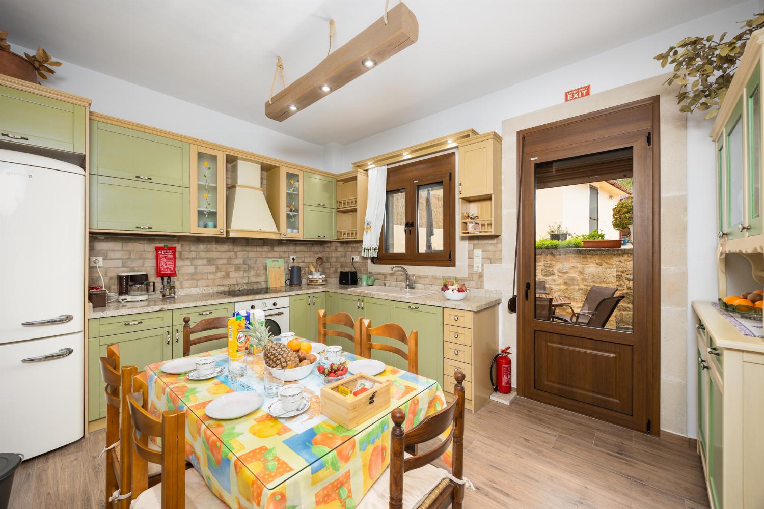 Equipped kitchen