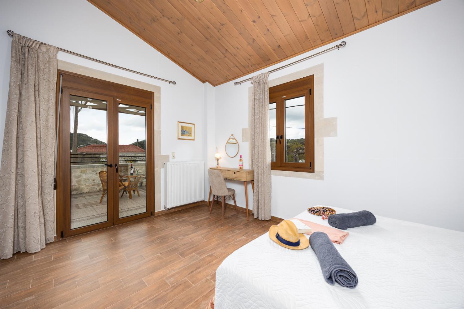 Double bedroom with A/C