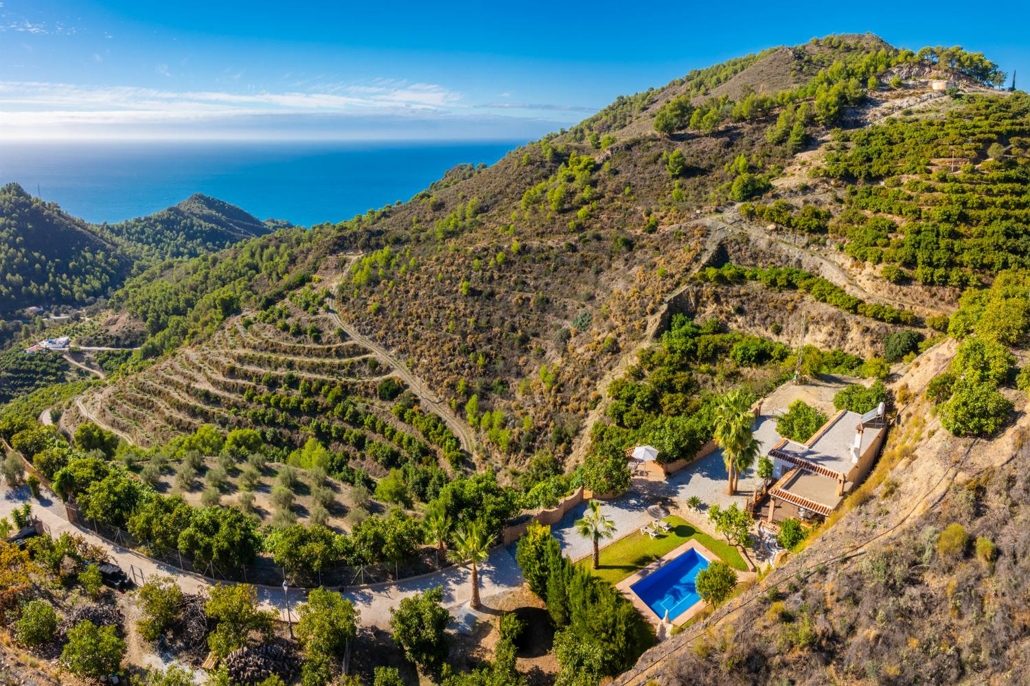 Aerial view of Villa Bonifacio 2