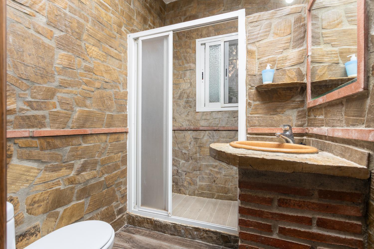 Family bathroom with shower