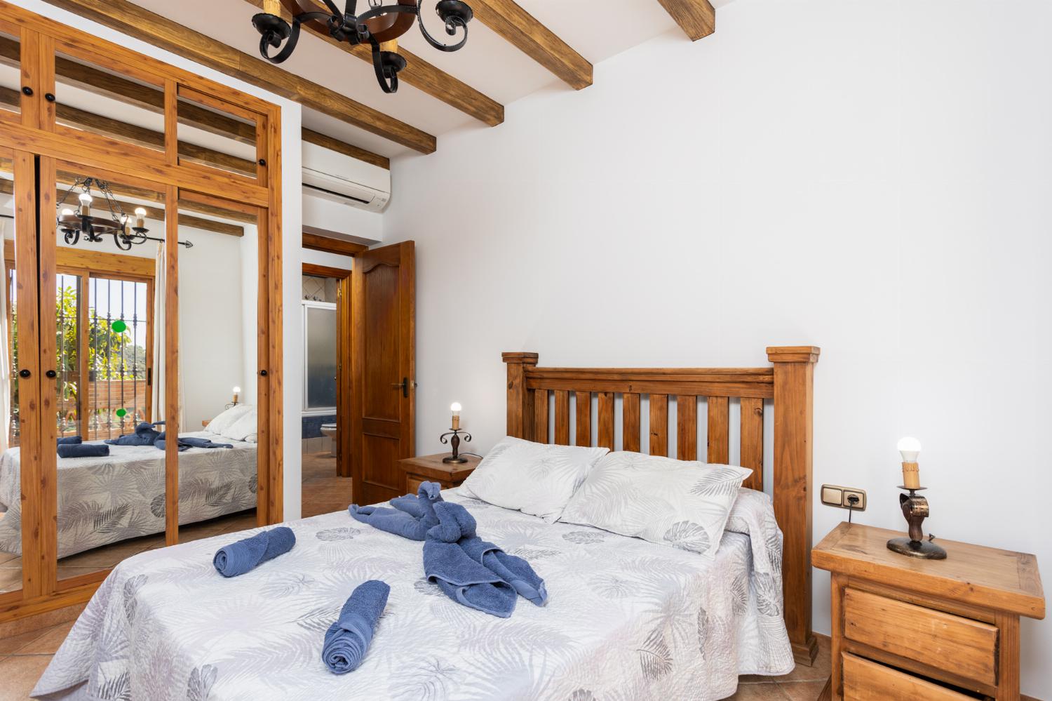 Double bedroom with A/C