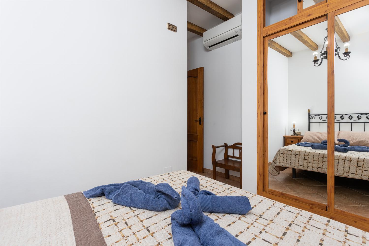 Double bedroom with A/C