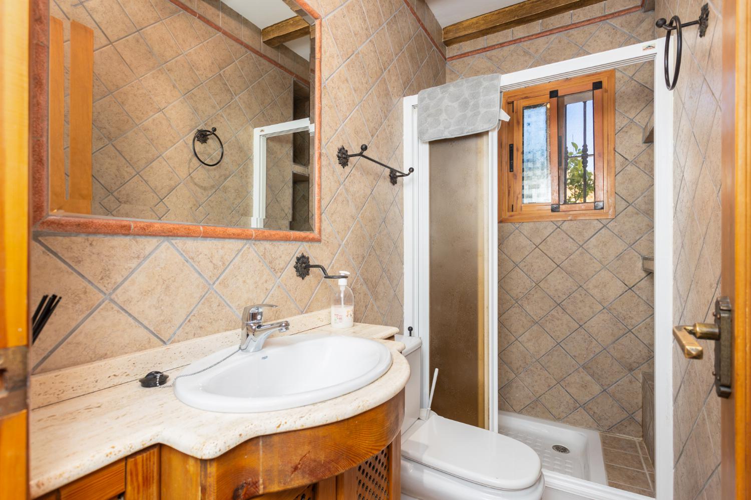 Family bathroom with shower