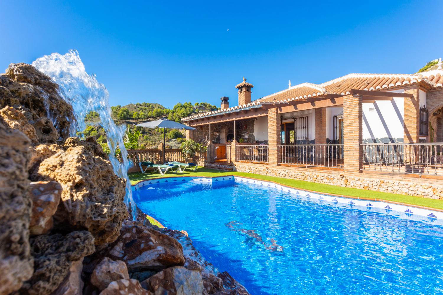 Beautiful villa with private pool and terrace with sea views