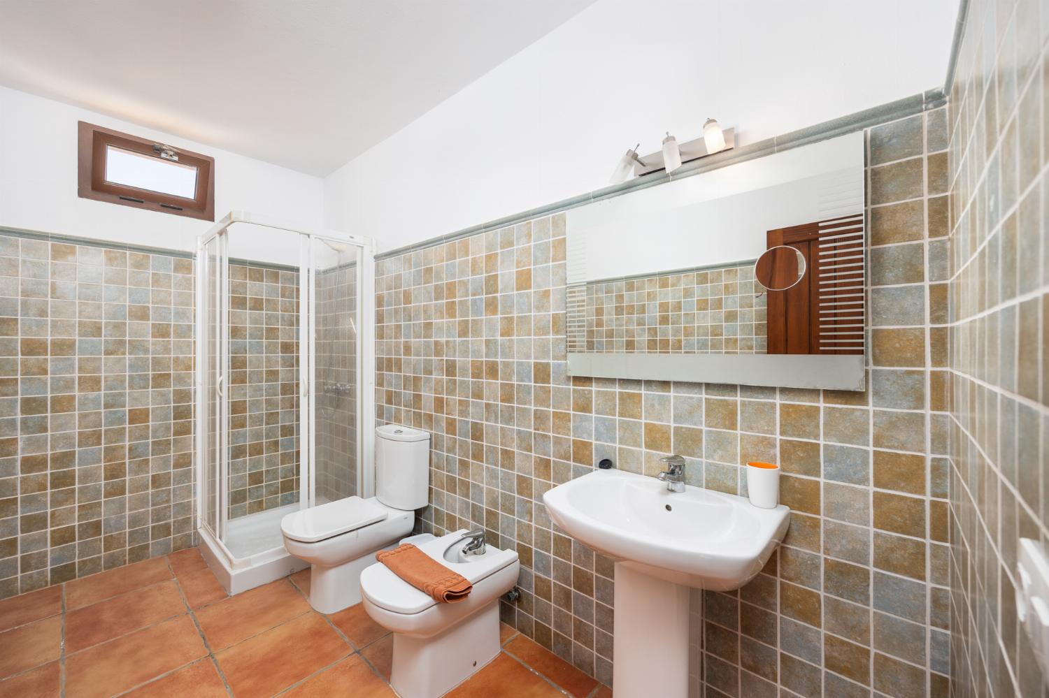 Family bathroom with shower