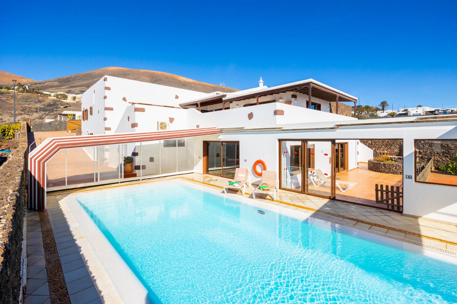 Beautiful villa with private pool and terrace with sea views