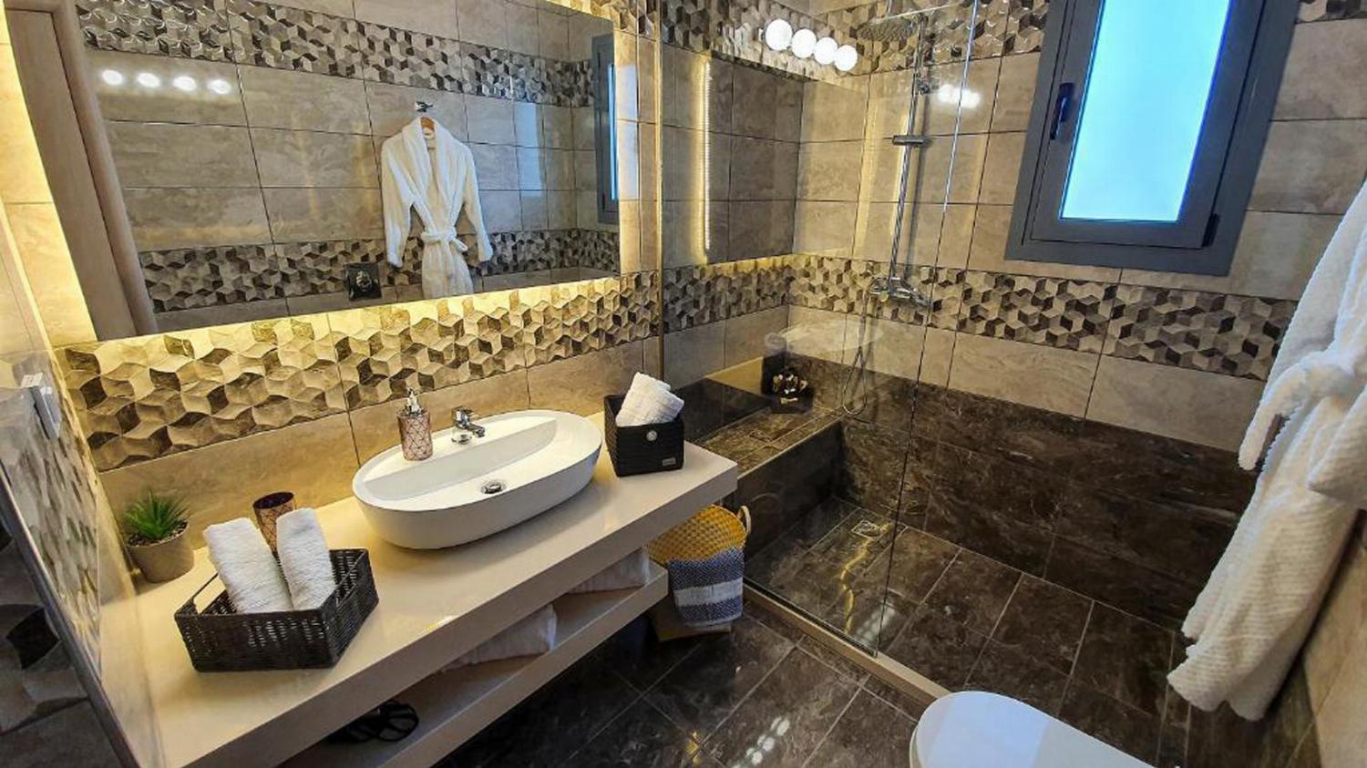 Family bathroom with shower