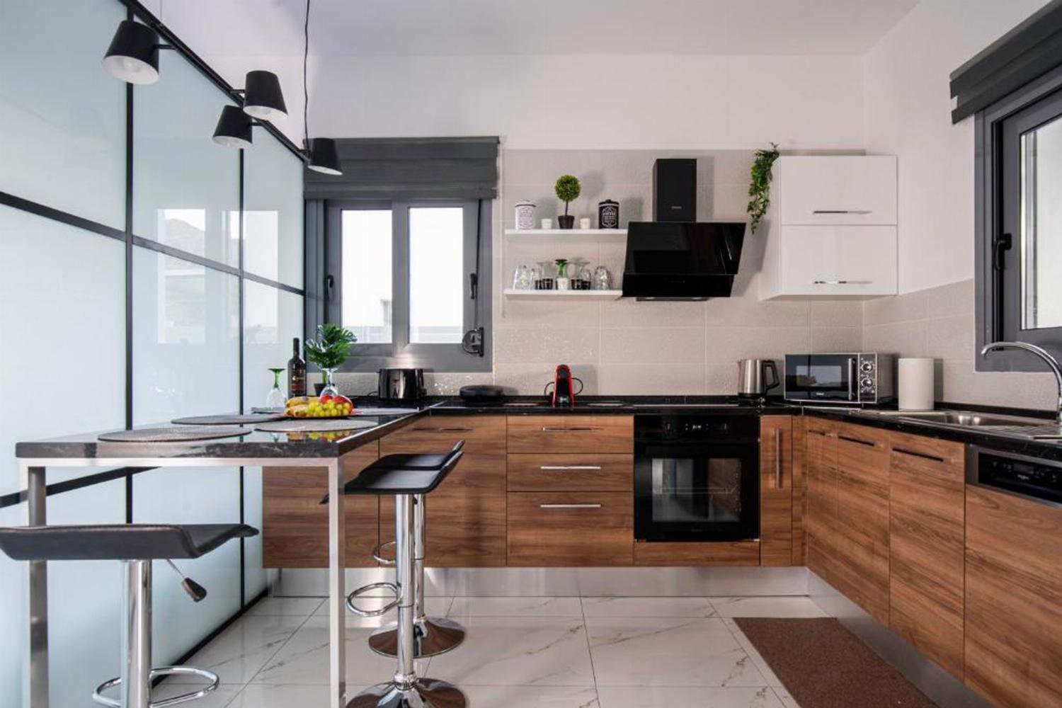 Equipped kitchen