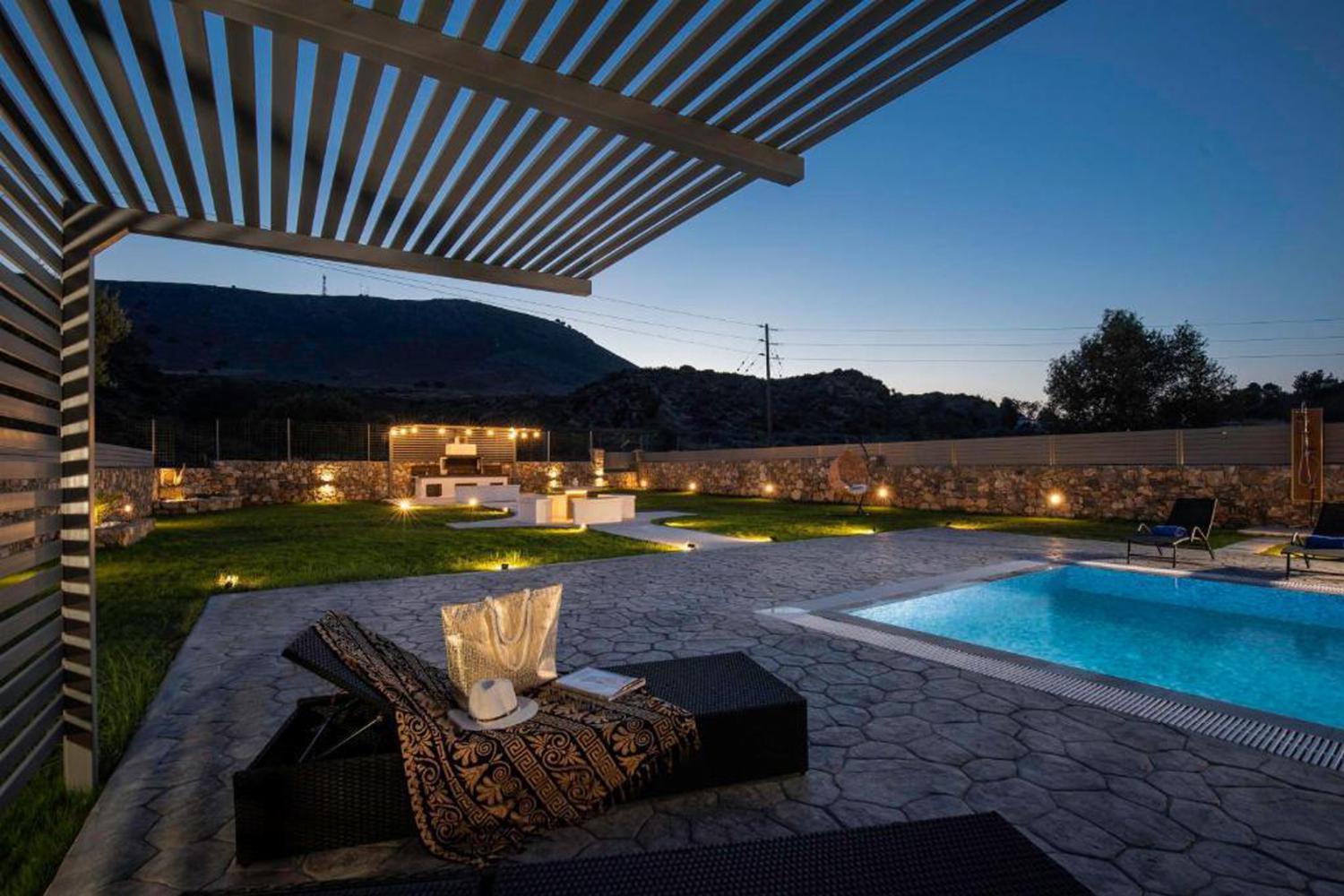 Private pool and terrace