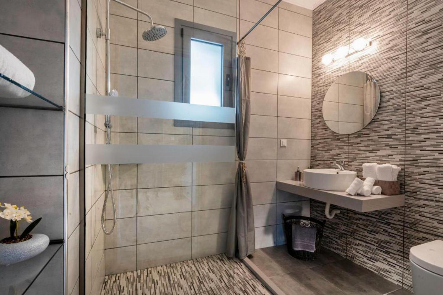 Family bathroom with shower