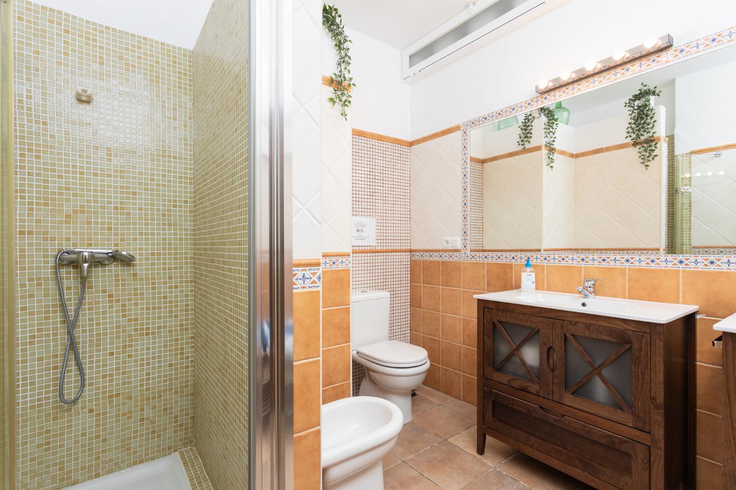 Family bathroom with shower