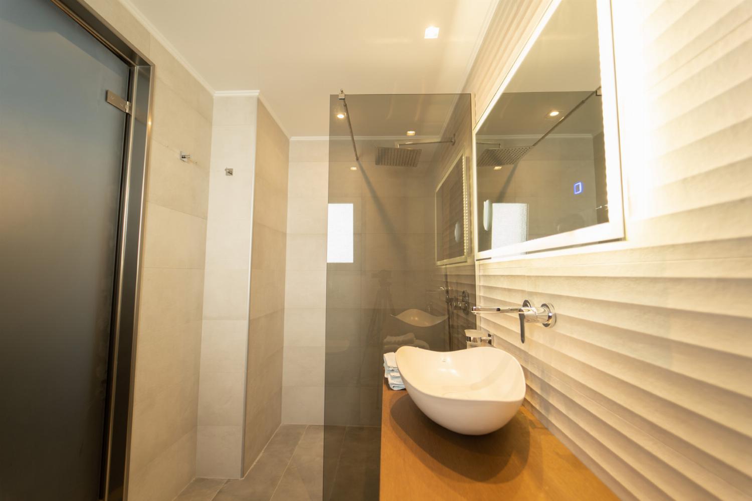 Ensuite bathroom with shower