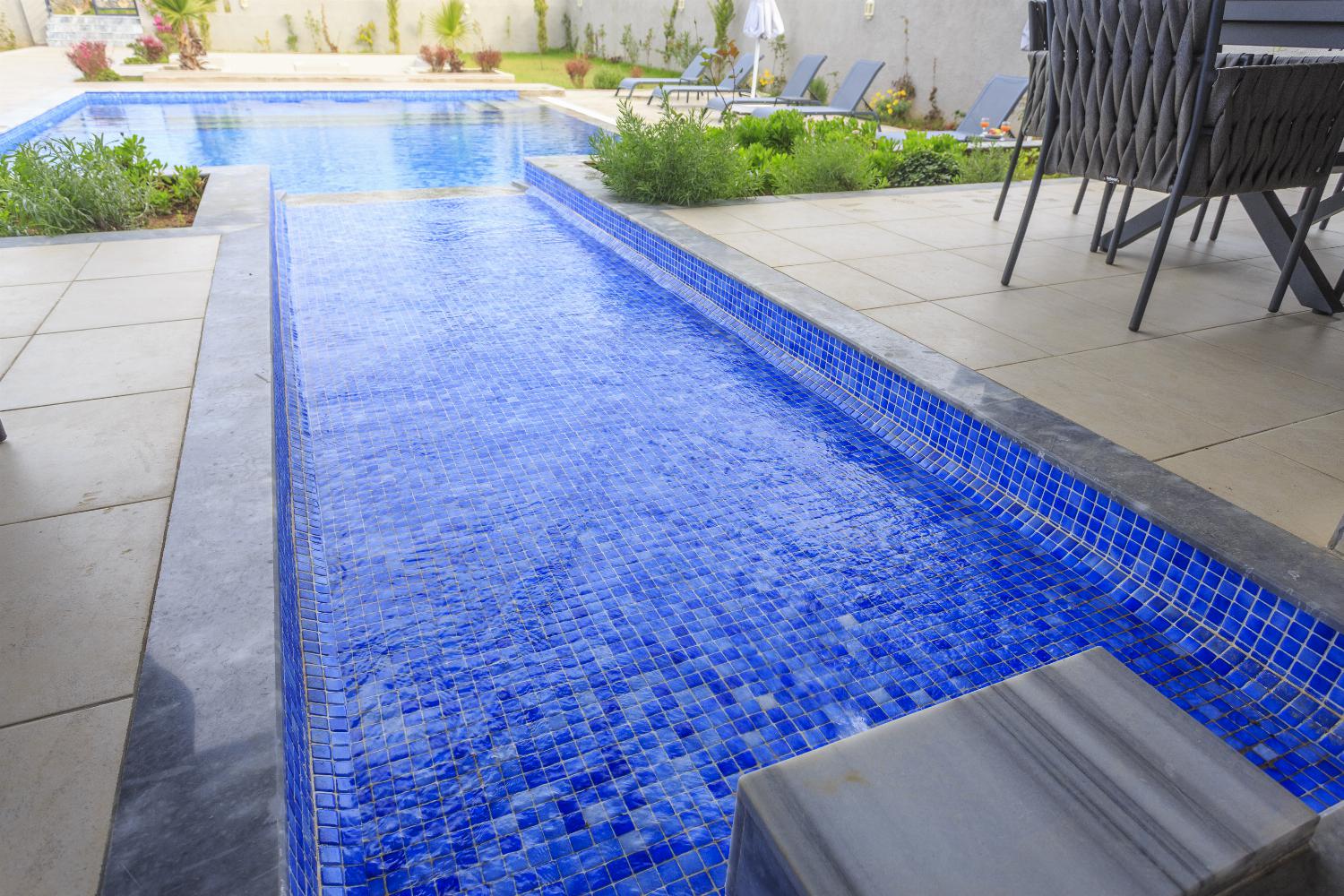 Private pool and terrace